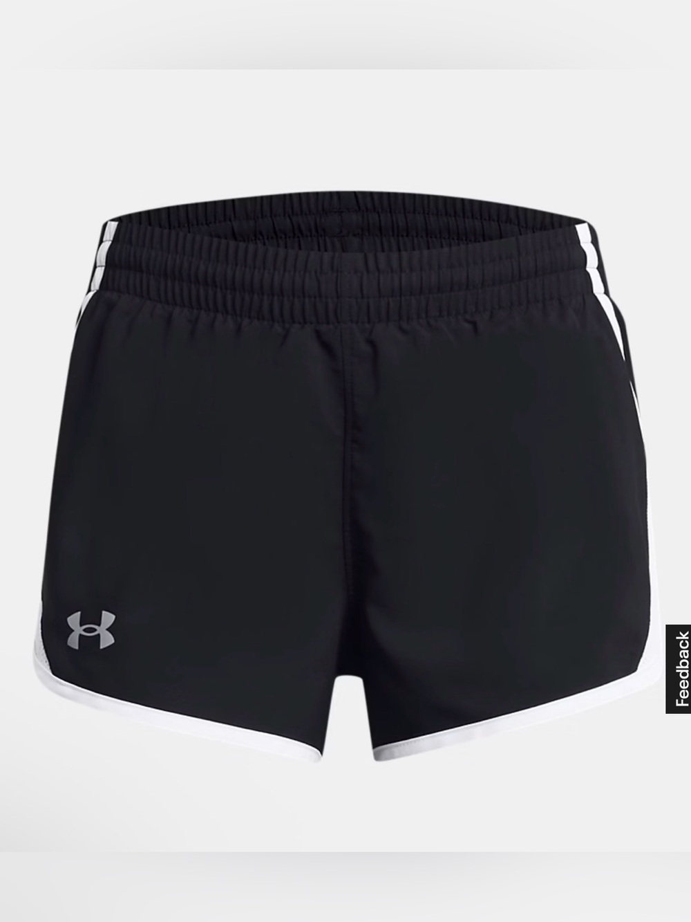 Under Armour Fly-By Girls' 3" Shorts - Fast-Drying YXL NWT
